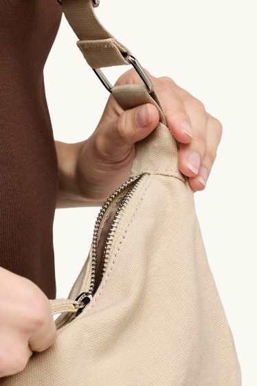 Dámské - Taška přes rameno - hnědá/béžová