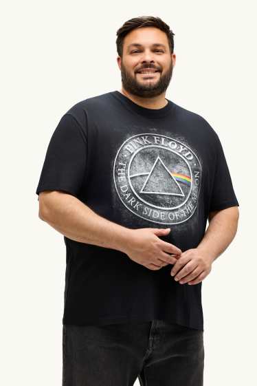 Pánské - Tričko - relaxed fit - Pink Floyd - černá