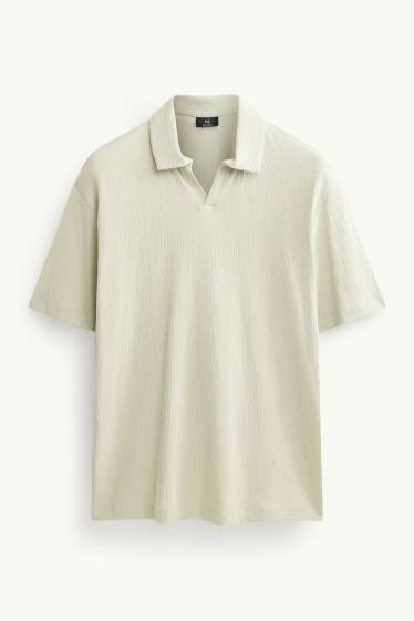 Heren - Poloshirt - lichtgroen