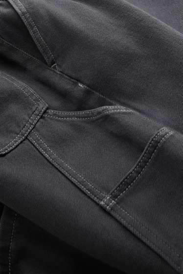 Children Boys - Loose fit jeans - black