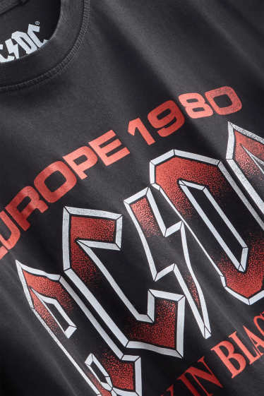 Hommes - T-shirt - gris anthracite