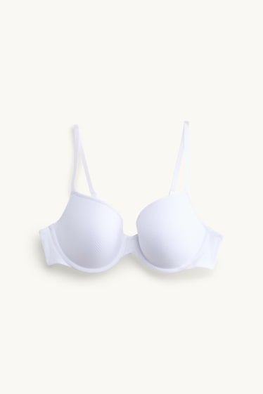 Femmes - Soutien-gorge avec armatures - FULL COVERAGE - ampliforme - blanc