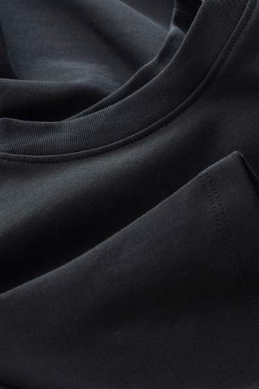 Damen - T-Shirt - Regular Fit - schwarz