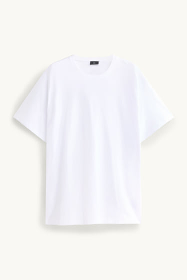 Herren - T-Shirt - Regular Fit - weiss