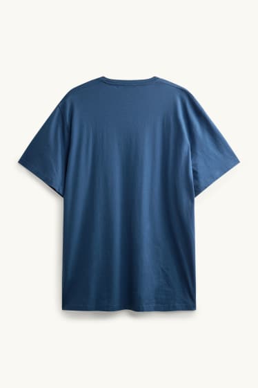 Herren - T-Shirt - Regular Fit - blau