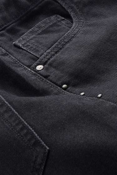 Kinder Mädchen - Jeansrock - dunkeljeansgrau