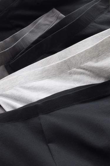 Kinder Mädchen - Multipack 5er - Radlerhose - grau