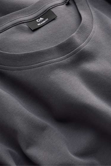 Herren - T-Shirt - Relaxed Fit - grau