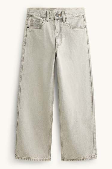 Nen - Baggy Jeans - gris clar