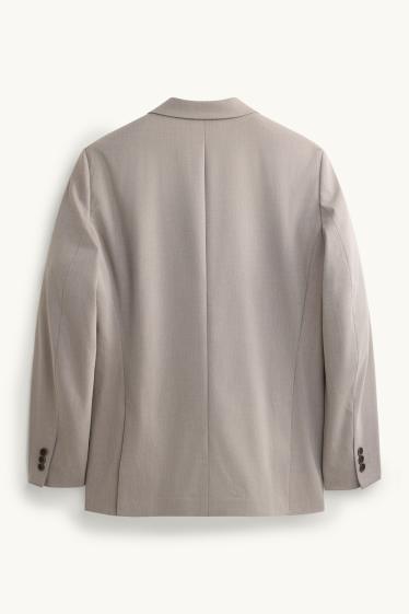 Herren - Baukasten-Sakko - Regular Fit - Flex - grau