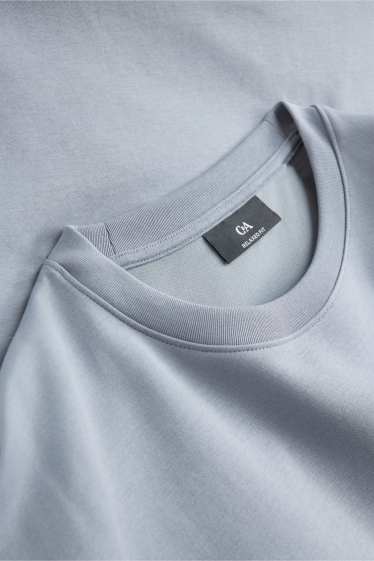 Herren - T-Shirt - Relaxed Fit - blau