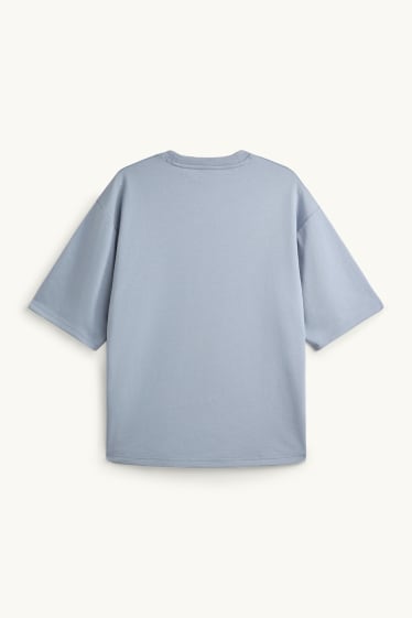 Herren - T-Shirt - Relaxed Fit - blau
