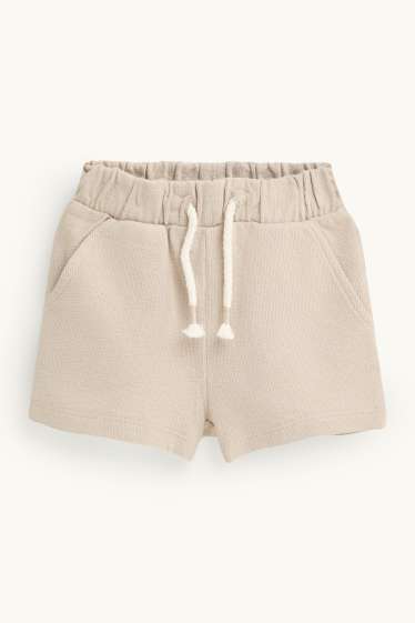 Baby Buben - Kamel und Palme - Baby-Outfit - 3 teilig - beige