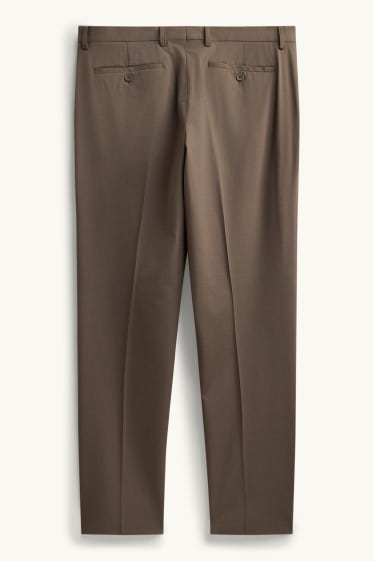 Herren - Baukasten-Hose - Regular Fit - Flex - LYCRA® - braun