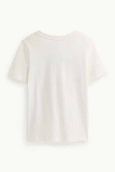 Dames - T-shirt - regular fit - wit
