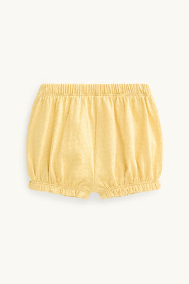 Baby Girls - Flowers and lemons - baby outfit - 3 piece - yellow