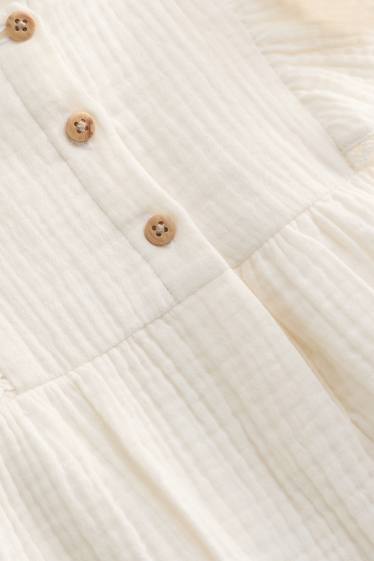 Baby Mädchen - Baby-Outfit - 2 teilig - weiß