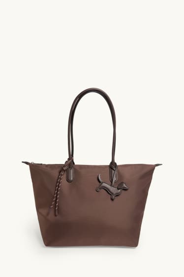 Damen - Großer Shopper - braun