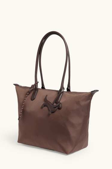 Damen - Großer Shopper - braun
