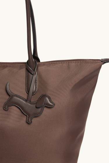Damen - Großer Shopper - braun