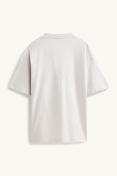 Kinder Buben - Minecraft - Kurzarmshirt - hellgrau