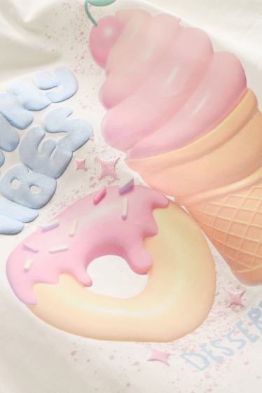 Bambine - T-shirt - bianco