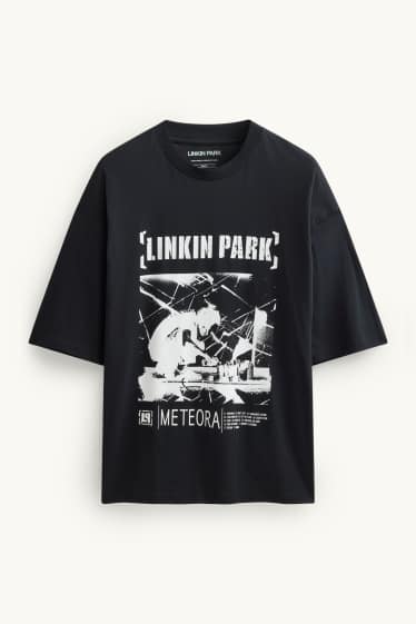 Herren - T-Shirt - Relaxed Fit - Linkin Park - schwarz