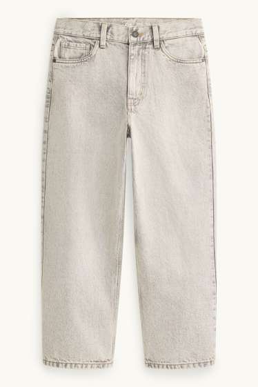 Kinder Jungen - Baggy Jeans - jeansgrau