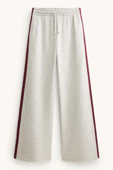 Enfants filles - Pantalon de jogging - gris clair