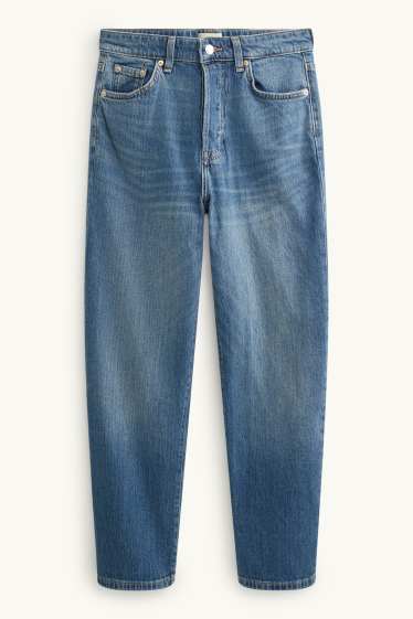 Damen - Relaxed Jeans - Mid Waist - LYCRA® - jeansblau