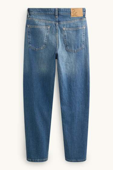 Damen - Relaxed Jeans - Mid Waist - LYCRA® - jeansblau