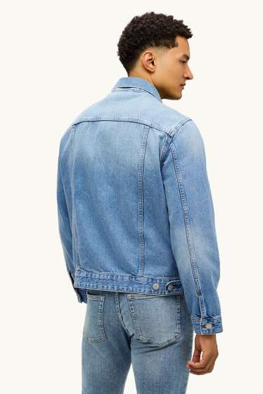 Herren - Jeansjacke - helljeansblau