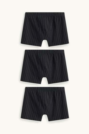 Hommes - Lot de 3 - boxers - noir