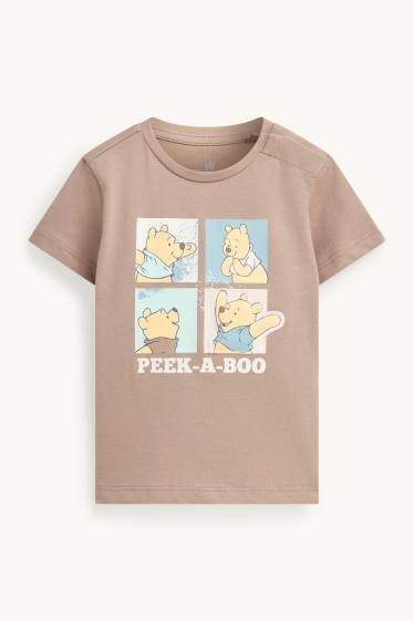 Baby: jongens - Winnie de Poeh - T-shirt - lichtbruin