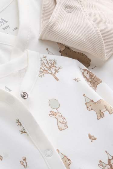 Unisex - Bosdieren - geschenkset - 3-delig - wit