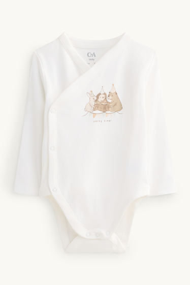 Unisex - Bosdieren - geschenkset - 3-delig - wit