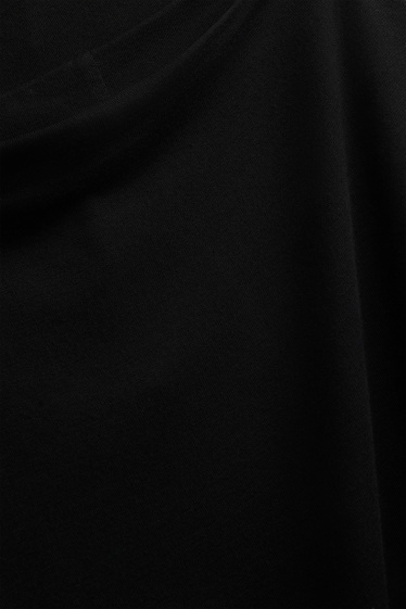 Dona - Vestit amb viscosa - straight fit - negre