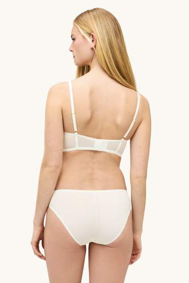 Damen - Slip - cremeweiss
