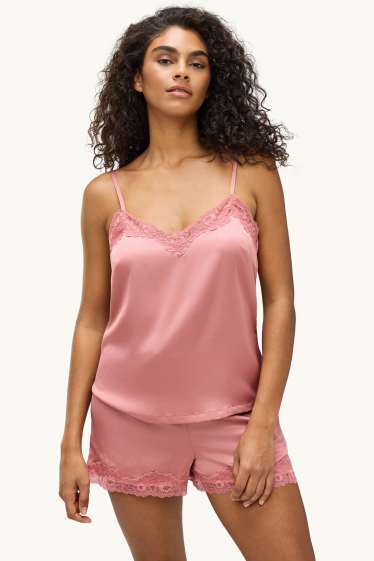 Femmes - Pyjashort - rose