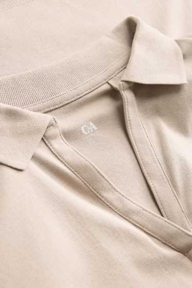Donna - Polo - regular fit - beige