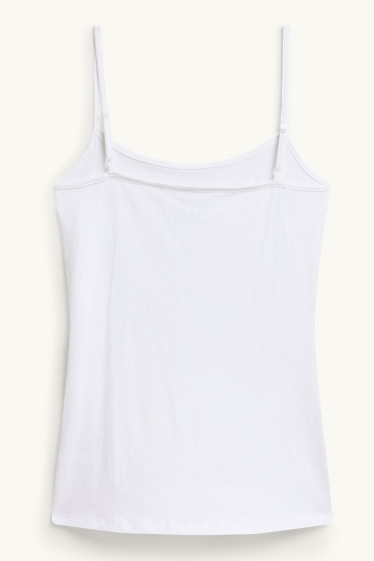 Damen - Multipack 2er - Top - weiß