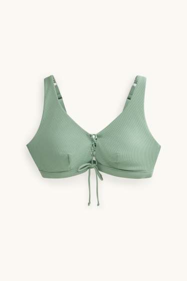 Damen - Bikini-Top - wattiert - bügellos - LYCRA® XTRA LIFE™ - grün