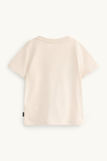 Enfants garçons - T-shirt à manches courtes - beige