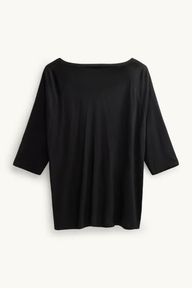 Femmes - T-shirt - noir