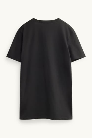 Pánské - Tričko - slim fit - Flex - černá