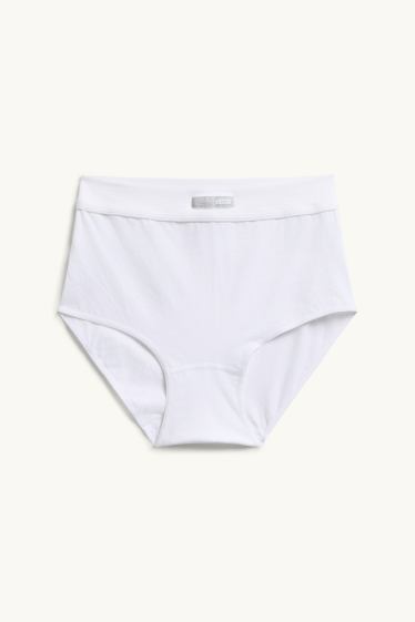 Dames - Hipster - LYCRA® - wit