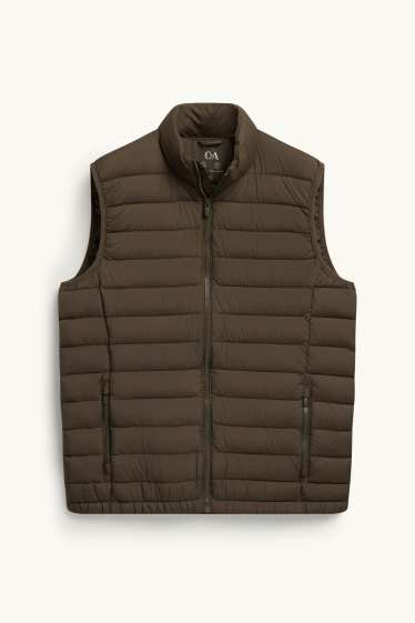 Uomo - Gilet trapuntato - marrone
