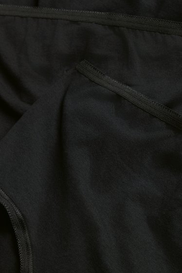 Damen - Multipack 3er - Umstands-Slip - schwarz