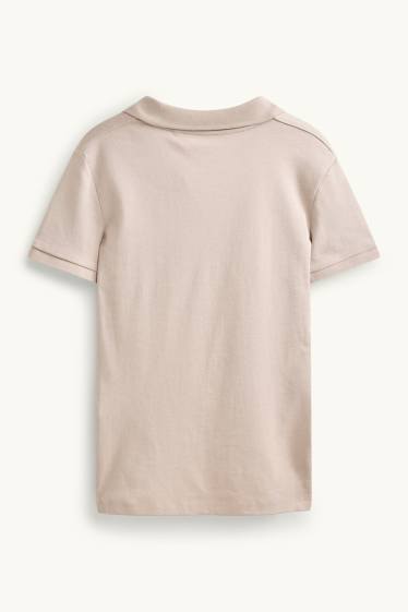 Donna - Polo - regular fit - beige