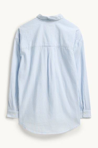 Kinder Mädchen - Set - Bluse und Top - 2 teilig - blau